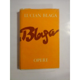OPERE 7 - LUCIAN BLAGA - eseuri